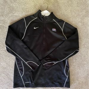 NIKE Therma Fit Pull Over Sweater 3/4 Zip Up - L
